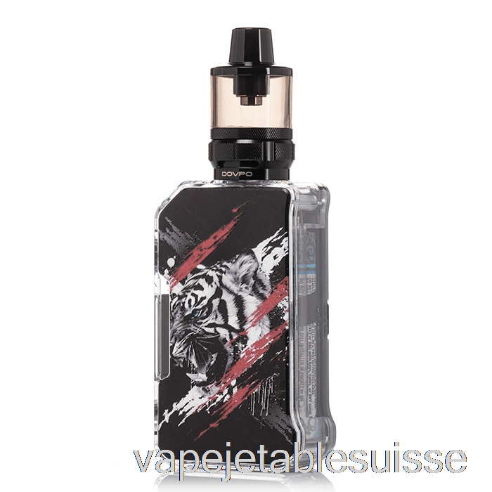 Vape Suisse Dovpo Mvp 220w Kit De Démarrage Tigre Transparent